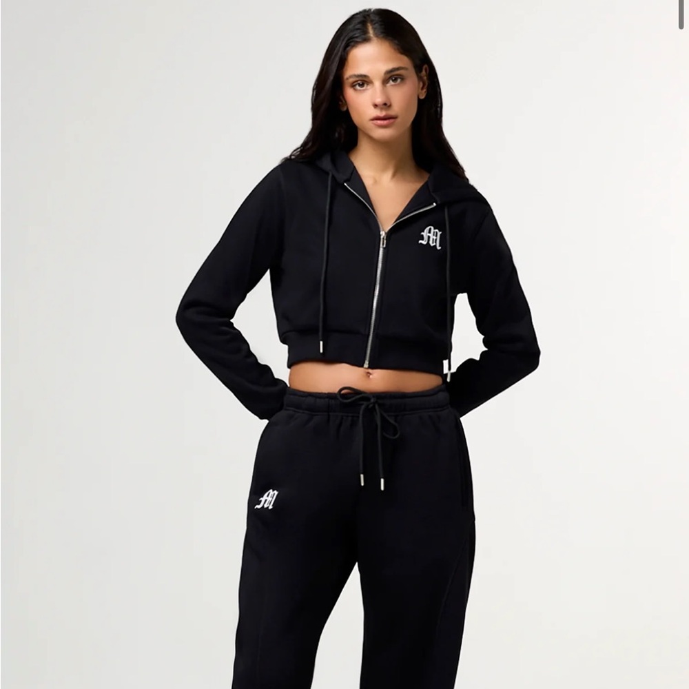 Miss Me Away Hoodie Crop Sweater - Picture 2 of 7